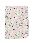 DESEDA Cearsaf din finet cu elastic roata pat 120x60 cm