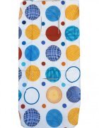 DESEDA Husa de bumbac pentru carucior buline colorate