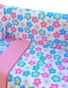 DESEDA Lenjerie de pat Maxi Floricele 120x60 cm