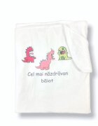 DESEDA Paturica dubla de iarna imprimata personalizata 135x110 cm