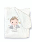 DESEDA Paturica dubla de iarna imprimata personalizata 135x110 cm