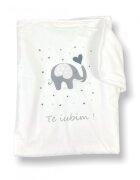 DESEDA Paturica dubla de iarna imprimata personalizata 135x110 cm