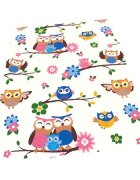 DESEDA Paturica dubla de vara Junior DeLuxe 100x135 cm bufnite maro