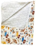 DESEDA Paturica dubla din bumbac cocolino 70x100 cm