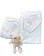 DESEDA Prosop alb pentru bebelusi Personalizat cu capison 80x80 cm