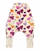 DESEDA Sac de dormit de iarna cu picioare din cocolino 1-3 ani