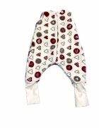 DESEDA Sac de dormit de iarna cu picioare din cocolino 3-5 ani