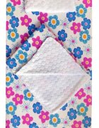 DESEDA Set 3 piese de iarna paturica cu cearsaf si pernuta 120x60 cm
