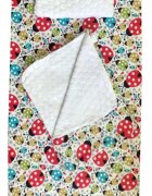 DESEDA Set 3 piese de iarna paturica cu cearsaf si pernuta 120x60 cm