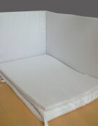 DESEDA Set aparatori laterale din damasc 140x70 cm h60 cm
