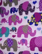 DESEDA Set de 2 cearsafuri din finet pt pat de 140x70 cm cu elastic pe colturi