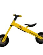 DHS Bicicleta copii fara pedale Balance B-Bike Yellow cadru pliabil varsta 2-4 ani roti din cauciuc