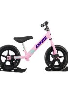 DHS Bicicleta copii fara pedale Ride-on roz 12 inch ajustabila pe inaltime roti din spuma densa de la 3 ani