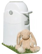 Diaper Champ Cos ermetic pentru scutece capacitate 30 scutece Regular Silver