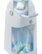 Diaper Champ Cos ermetic pentru scutece capacitate 50 scutece Medium Silver