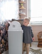 Diaper Champ Cos ermetic pentru scutece capacitate 60 scutece One Maxi Silver