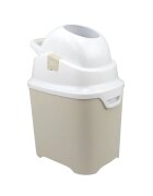 Diaper Champ Cos ermetic scutece cu sac universal capacitate 30 scutece One Clay Sand