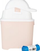 Diaper Champ Cos ermetic scutece cu sac universal capacitate 30 scutece One Old Pink