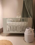 Diaper Champ Cos ermetic scutece cu sac universal capacitate 30 scutece One Old Pink