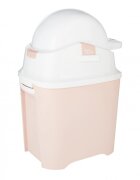 Diaper Champ Cos ermetic scutece cu sac universal capacitate 30 scutece One Old Pink