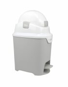 Diaper Champ Cos ermetic scutece cu sac universal One capacitate 30 scutece Hands Free Silver