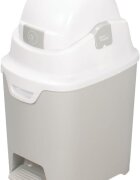 Diaper Champ Cos ermetic scutece cu sac universal One capacitate 30 scutece Hands Free Silver