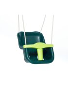 Dice Leagan cu bara in forma de T si sfoara impletita 9-36 luni Dark Green