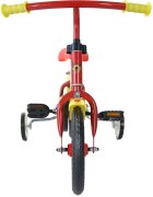 DINO BIKES Bicicleta copii Bing 10 inch roti ajutatoare de la 3 ani inaltimea recomandata 78-90 cm claxon pe ghidon roti din spuma EVA aripa fataspate