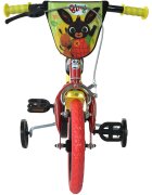 DINO BIKES Bicicleta copii Bing 12 inch varsta 3-5 ani inaltimea 87-110 cm cu roti ajutatoare anvelope spuma EVA pinion spate fix frana de mana pe roata din fata