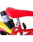 DINO BIKES Bicicleta copii Bing 12 inch varsta 3-5 ani inaltimea 87-110 cm cu roti ajutatoare anvelope spuma EVA pinion spate fix frana de mana pe roata din fata