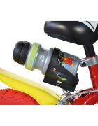 DINO BIKES Bicicleta copii Bing 14 inch varsta 4-7 ani inaltimea 95-115 cm frana de mana pe roata fataspate pinion spate fix roti ajutatoare detasabile suport cu sticla de apa