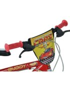 DINO BIKES Bicicleta copii Cars 16 inch varsta 6-8 ani inaltimea 107-125 cm anvelope gonflabile frana de mana roata din fataspate suport cu sticla de apa frana de mana roata din fataspate