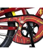 DINO BIKES Bicicleta copii Flash 20 inch varsta 7-11 ani inaltimea 120-145 cm frana de mana pe roata fataspate suport cu sticla de apa cric claxon pe ghidon rotile sunt prevazute cu reflectoare anvelope gonflabile