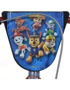 DINO BIKES Bicicleta copii Paw Patrol 12 inch varsta 3-5 ani inaltimea 87-110 cm cu roti ajutatoare anvelope spuma EVA pinion spate fix frana de mana pe roata din fata