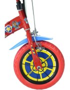 DINO BIKES Bicicleta copii Paw Patrol 14 inch varsta 4-7 ani inaltimea 95-115 cm frana de mana pe roata fataspate pinion spate fix roti ajutatoare detasabile