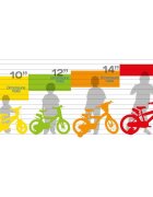 DINO BIKES Bicicleta copii PJ Masks 416U-PJ 16 inch roti ajutatoare varsta 6-8 ani inaltimea de 107-125 cm frana de mana pe ambele roti