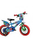 DINO BIKES Bicicleta copii PJ Masks 416U-PJ 16 inch roti ajutatoare varsta 6-8 ani inaltimea de 107-125 cm frana de mana pe ambele roti