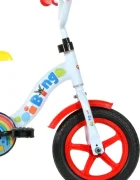 DINO BIKES Bicicleta pentru copii Bing 10 inch inaltime utilizator 78-90 cm roti ajutatoare sa reglabila greutate admisa 30 kg