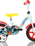 DINO BIKES Bicicleta pentru copii Bing 10 inch inaltime utilizator 78-90 cm roti ajutatoare sa reglabila greutate admisa 30 kg