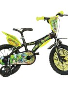 DINO BIKES Bicicleta pentru copii Dinosaur roti 16 inch inaltime utilizator 107-125 cm