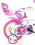 DINO BIKES Bicicleta pentru copii Fairy Alb 12 inch