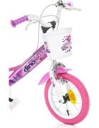 DINO BIKES Bicicleta pentru copii Fairy Roz 12 inch
