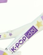 DINO BIKES Bicicleta pentru copii K-Pop 12 inch inaltime utilizator 87-110 cm sa si ghidon reglabile roti ajutatoare aparatoare lant cosulet pentru cumparaturi si scaunel pentru papusa greutate admisa 40 kg