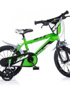 DINO BIKES Bicicleta pentru copii model R88 14 inch verde