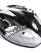 DINO BIKES Casca de protectie alb si gri