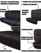 DIONO Protectie bancheta Ultra Mat XXXL Black