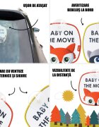 DIONO Set 2 indicatoare auto Baby On the Move