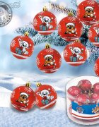 DISNEY Set 10 globuri brad Craciun Paw Patrol 6 cm
