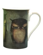 DIVERSE Cana Grumpy Owl inalta din portelan