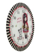DIVERSE Ceas de perete Gorjuss Little Red Riding Hood